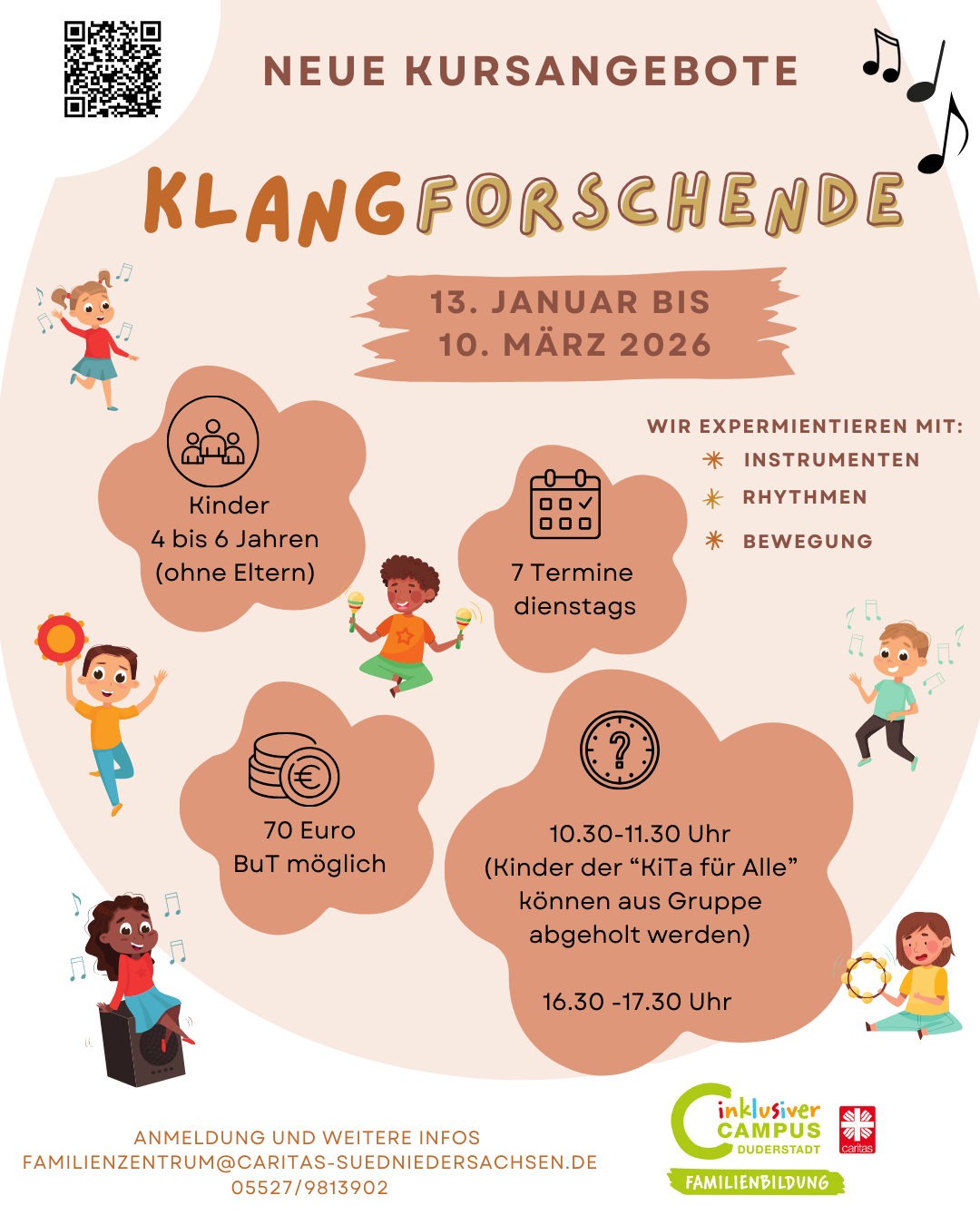 Plakat: Klangforschende
