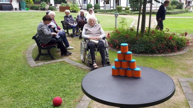 Sommerfest der Tagespflege in Duderstadt: „Olympische Spiele“