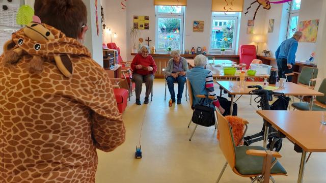 Weiberfastnacht in der Tagespflege Duderstadt | Foto: Caritas Südniedersachsen